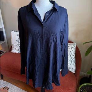 Uniqlo Black Long-Sleeve Shirt